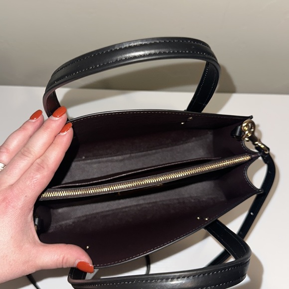 Coach Charlie Carryall in Signature Black Leather NWT - Picture 8 of 11